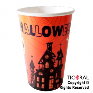 HALLOWEEN VASO x 8